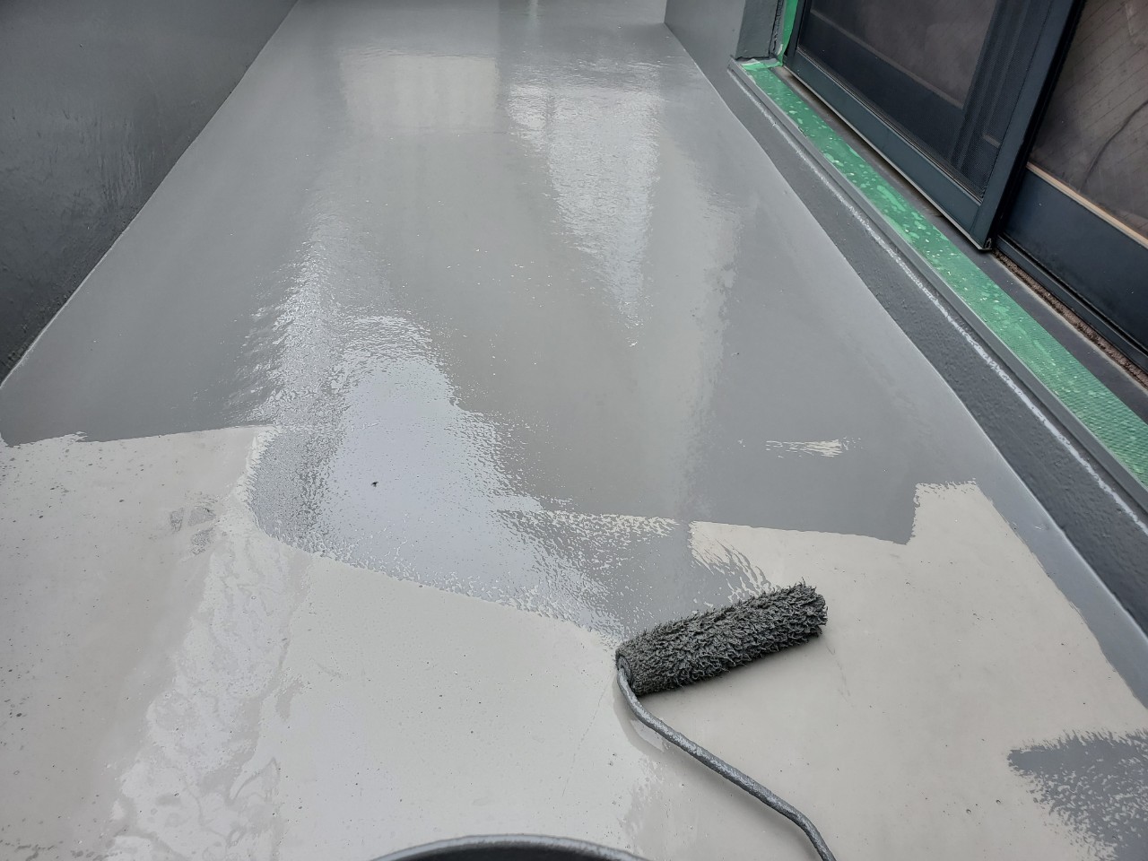 ウレタン防水密着工法